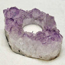 Rough Amethyst T-Lite Holder
