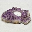 Rough Amethyst T-Lite Holder
