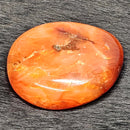Palm Stone - Carnelian Grade A - 2.5" x 3"