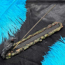 Porte-encens en polyrésine - Corbeau 10"