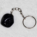 Keychain - Tumbled Stone - Black Onyx - 0.75" to 1.5"