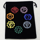 Velvet Bag - Chakras - 5" x 7"