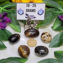 Amber Zebra Tumbled Stone