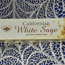 Green Tree Incense Sticks - White Sage
