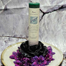Bougie pilier magique à base de plantes – 17,8 cm de haut – Paix