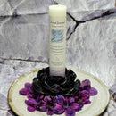 Bougie pilier magique à base de plantes - 7" de haut - Voyage Astral