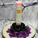 Bougie pilier magique à base de plantes – 17,8 cm de haut – Manifestez un miracle