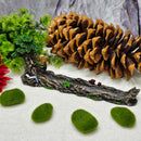 Polyresin Incense Holder - Green Man with Owl - Sticks