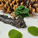 Polyresin Incense Holder - Green Man with Owl - Sticks