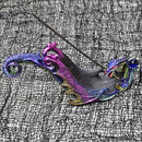 Porte-encens dragon en polyrésine avec sphère