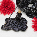 Backflow Incense Holder - Triple Moon Goddess - Cones / Sticks