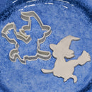 Witch on Broom Cookie Cutter (1 Piece)