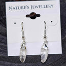 Shepherds Hook - Clear Quartz Rough Point