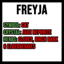 Balai - Fabriqué à la main - Freyja 14.5"L