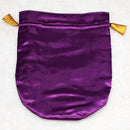 Purple Satin Celtic Pentacle Tarot Bag