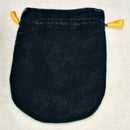 Green Velvet Moon Stag Tarot Bag