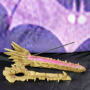 Crystal Dragon Skull Incense Holder - Sticks