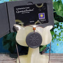 Pendentif Quantum avec cordon en coton réglable
