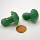 Green Aventurine Mushroom Massager 2" (Sold Individually)