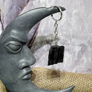 Keychain - Rough Black Tourmaline (0.75"-1.5")