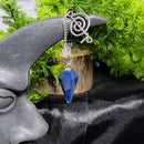 Pendulum - Chakra - Blue Onyx w/Reiki charm