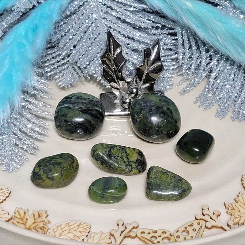 Nephrite/Jade Tumbled Stone