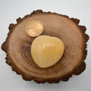 Puffy Heart Gemstone 1.5" - Orange Calcite-Crystals/Stones-Kheops-The Bat Witch Cavern