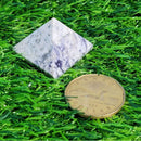 Pyramid - 25mm - Tiffany Opalized Fluorite