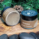 Poudre d'encens myrrhe