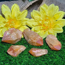 Points - Champagne Aura Quartz - Rough