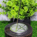 Porte-encens Pentacle en aluminium
