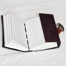 Leather Journal -  Tree of Life w/Latch - 3" x 5"