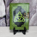 Leather Journal -  Triquetra w/Latch - 5" x 7"