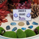 Pierre roulée apatite bleue