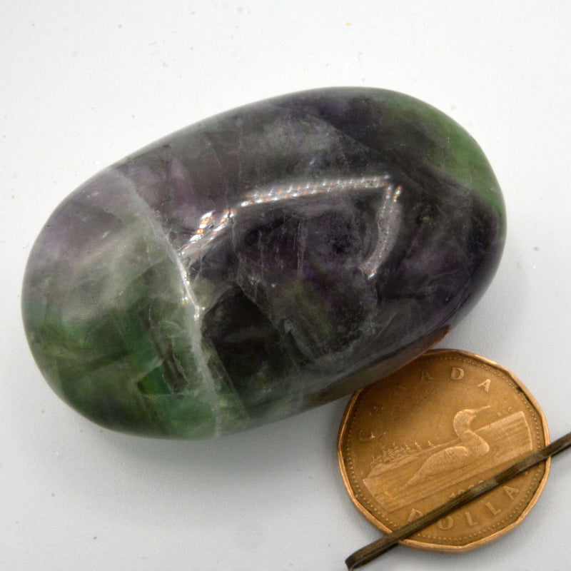 Palm Stone - Fluorite-Crystal/Stones-Nature's Expression-The Bat Witch Cavern
