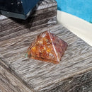 Pyramid - 25-30mm - Orgone Carnelian