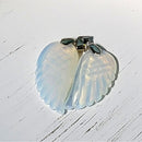 Pendentif en cristal - Aile d'ange 1,5" (simple)