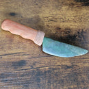 Athame - Jade néphrite canadien - 8,5" de long