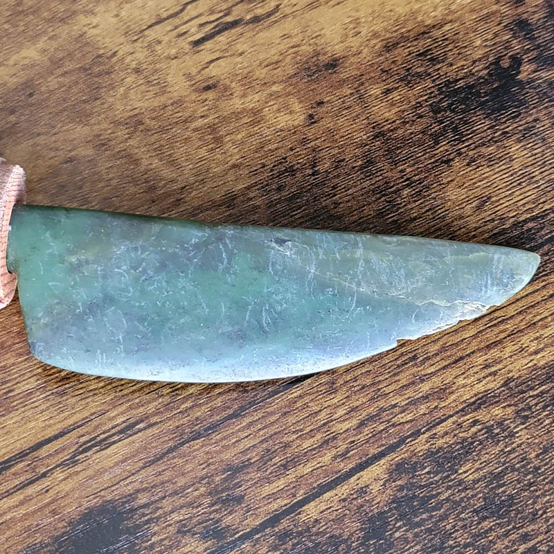 Athame - Canadian Nephrite Jade - 8.5" Long