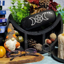 Triple Moon Goddess Eye Glass Case