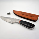 Athame - Horn Handle Steel Blade - 7.5" Long-Home/Altar-Azure Green-The Bat Witch Cavern