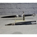 Athame - Medieval Style - 14" Long-Home/Altar-Azure Green-The Bat Witch Cavern