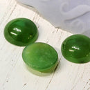 Cabochon - Canadian Nephrite Jade 0.4" (Single Piece)