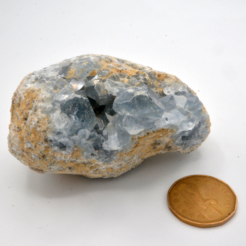 Celestite Clusters - Variants of Each-Rock Tumbling-Kheops-Variant 23 - 366grams-The Bat Witch Cavern