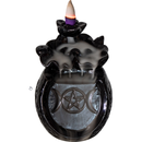 Backflow Incense Holder - Triple Moon-Scents/Oils/Herbs-Kheops-The Bat Witch Cavern