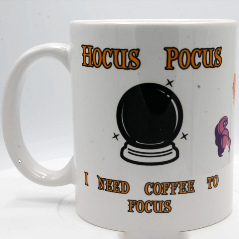 Mug - Hocus Pocus - 11oz-Crafted Products-The Bat Witch Cavern-The Bat Witch Cavern