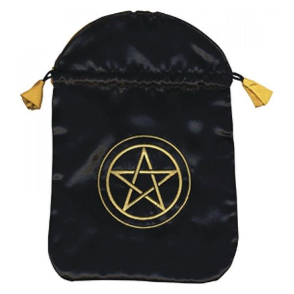 Tarot Bag - Pentacle - 6" x 9"-Home/Altar-Quanta Distribution Inc.-The Bat Witch Cavern