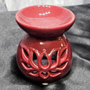 Ceramic Diffuser - Lotus - Burgundy