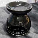 Ceramic Diffuser - Lotus - Black