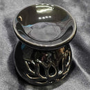 Ceramic Diffuser - Lotus - Black